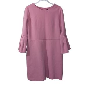 Ann TAYLOR LADIES BELL SLEEVE MIDI DRESS